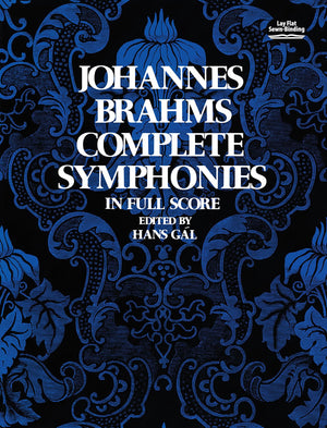 Johannes Brahms Complete Symphonies in Full Score (Vienna Gesellschaft Der Musikfreunde Edition),Used