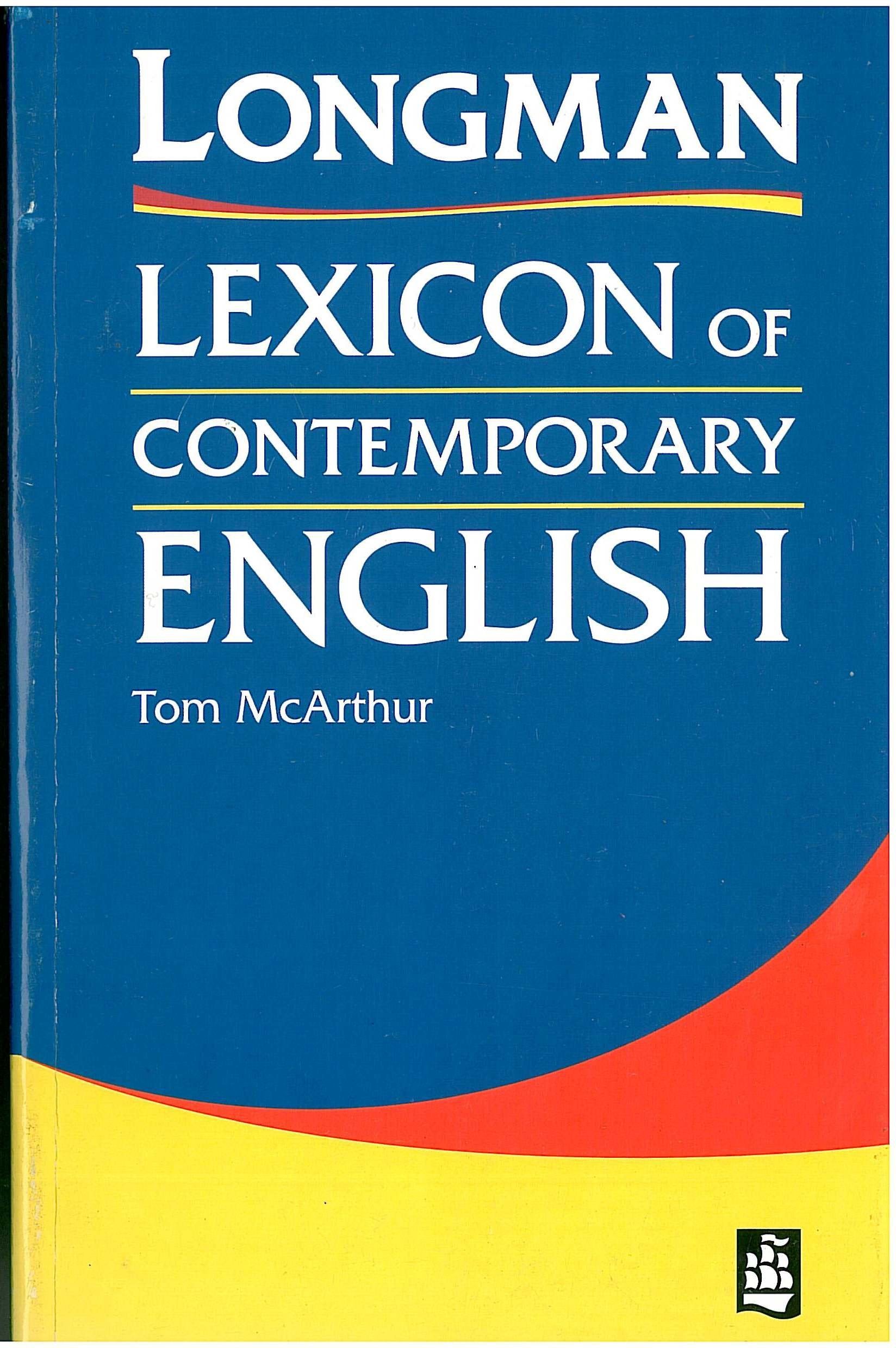 Longman Lexicon Of Contemporary English,Used