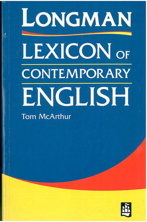 Longman Lexicon Of Contemporary English,Used