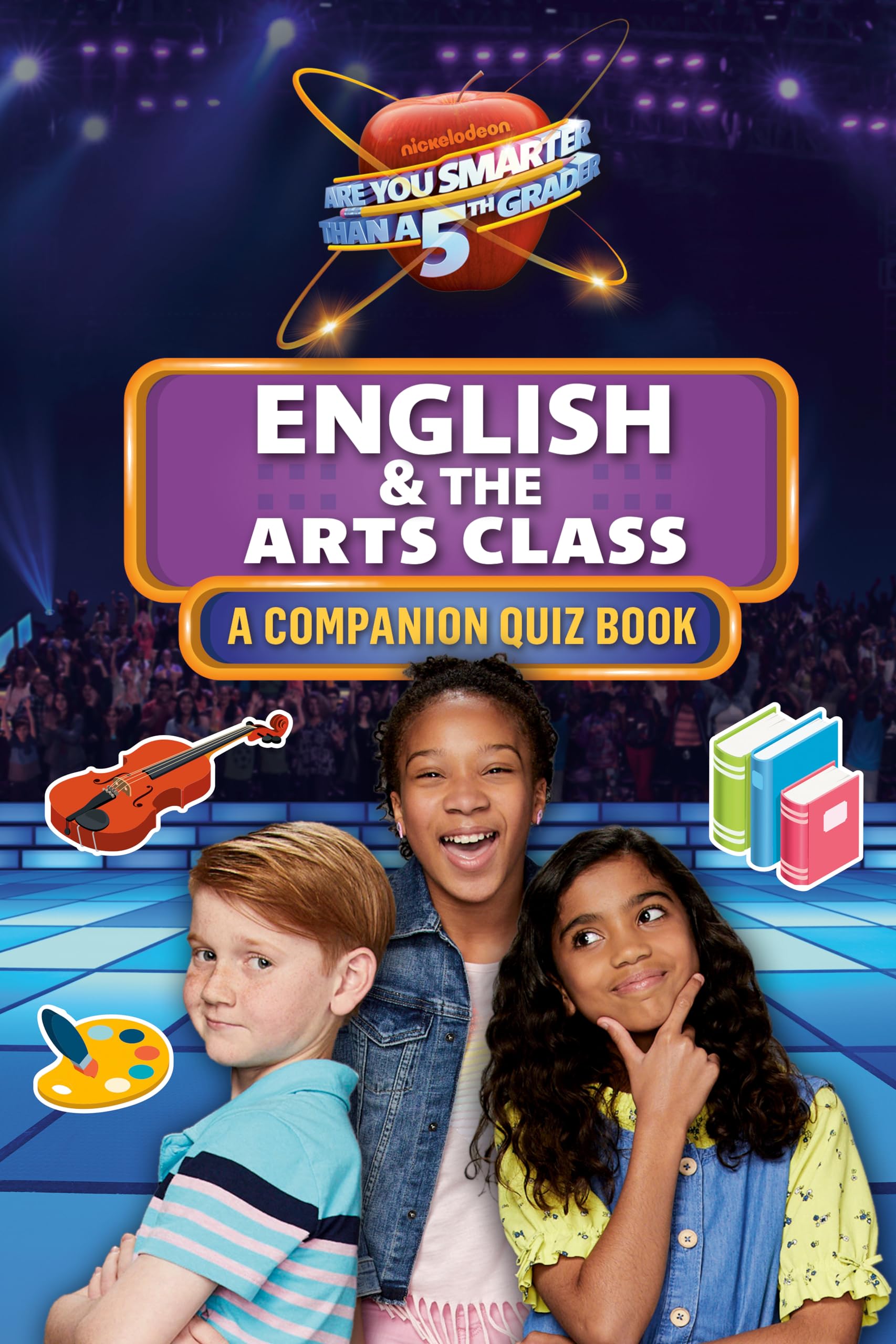 English & The Arts Class: A Companion Quiz Book (Are You Smarter Than a 5th Grader),Used