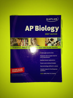 Kaplan AP Biology 2007,Used