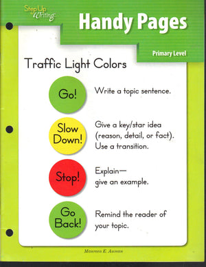 Step Up to Writing Handy Pages Primary Level,Used