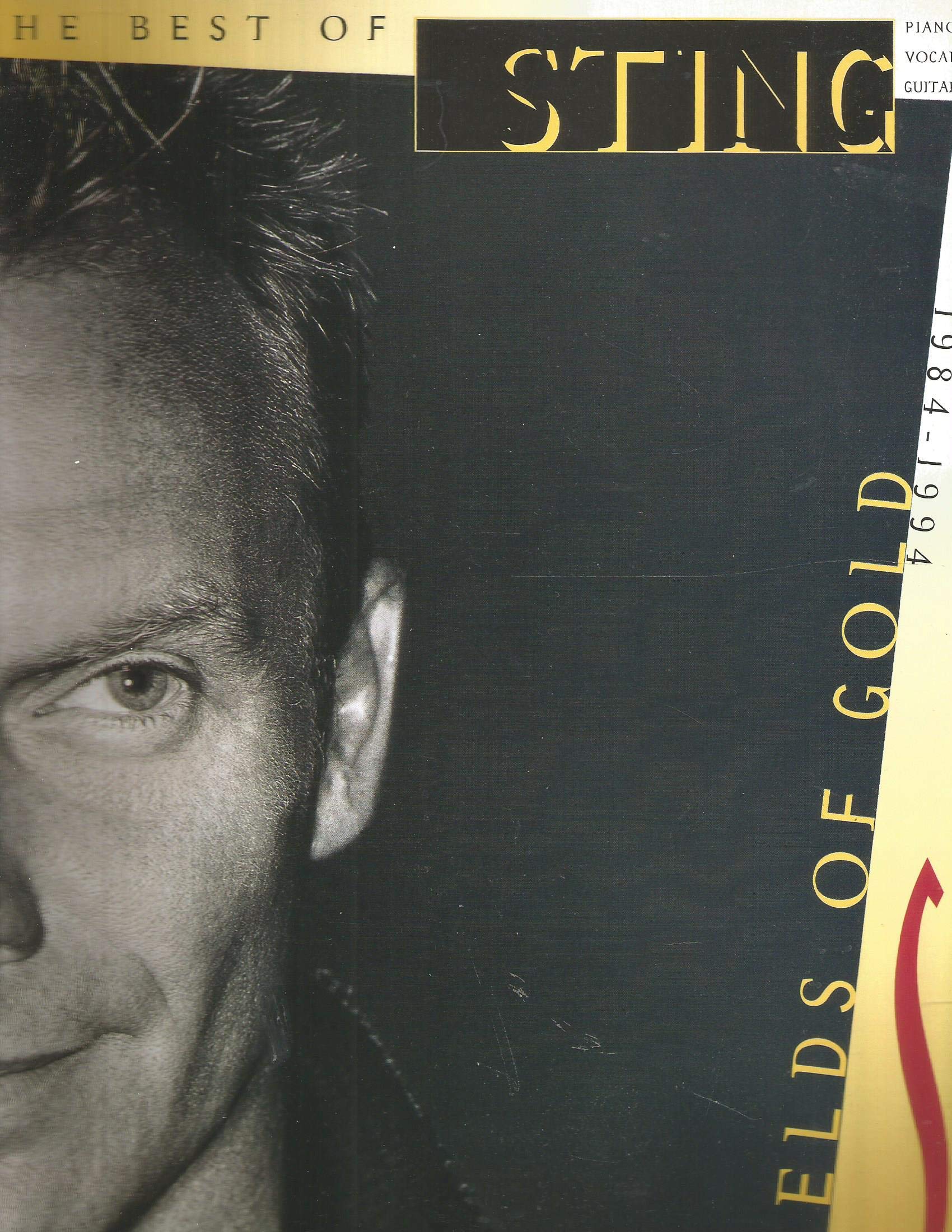 The Best of Sting: Fields of Gold, 19841994 (Piano, Vocal, Guitar),Used