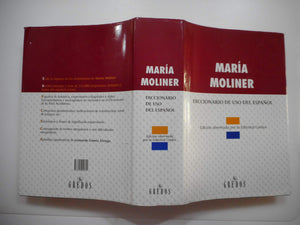 Diccionario De Uso Del Espaol (Abreviad (Spanish Edition),Used