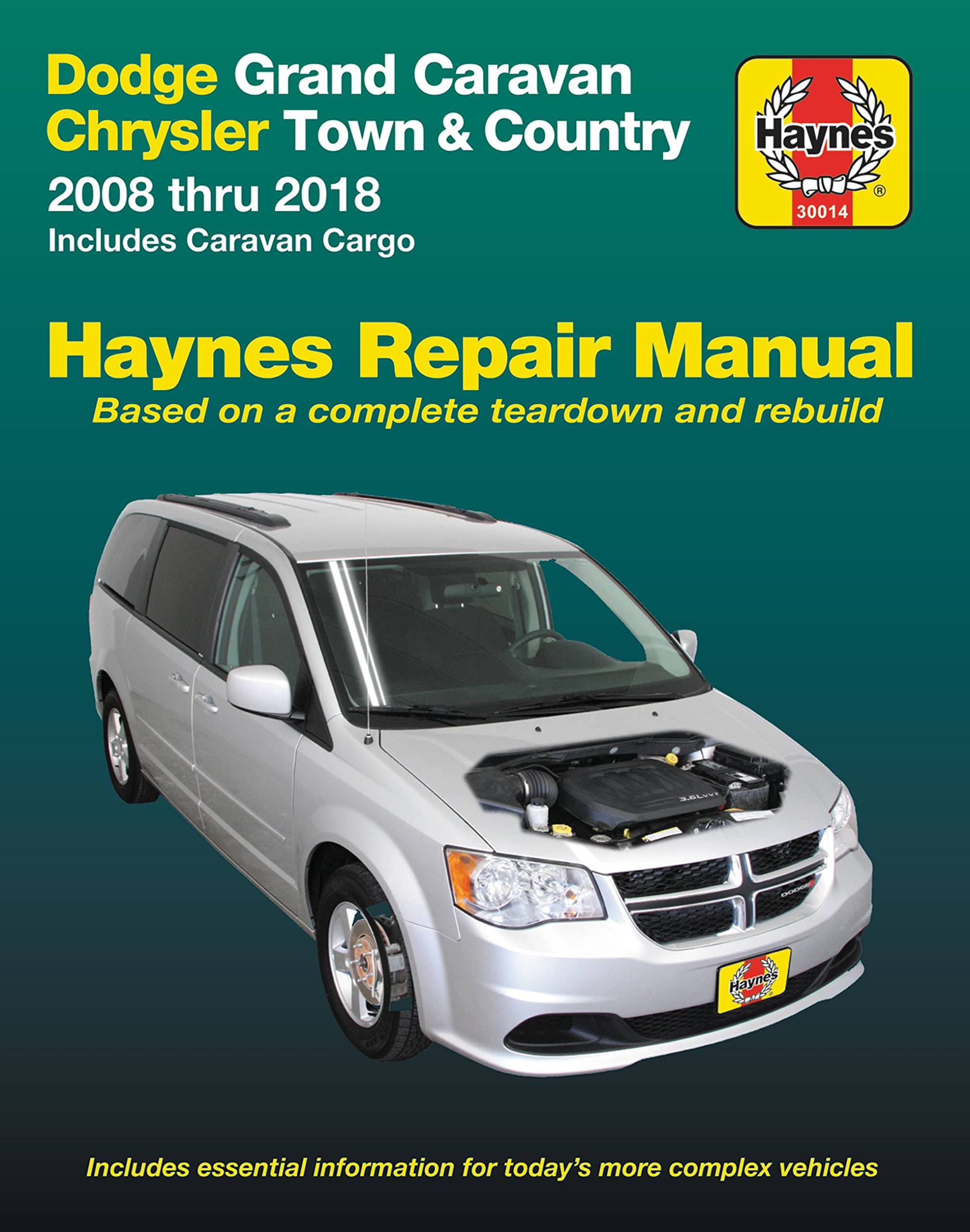 Dodge Grand Caravan & Chrysler Town & Country (0818) (Including Caravan Cargo) Haynes Manual (Does not include information spec,Used