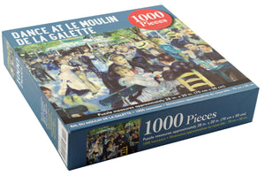 PETER PAUPER PRESS Dance at Le Moulin De La Galette 1000 Piece Jigsaw Puzzle,Used
