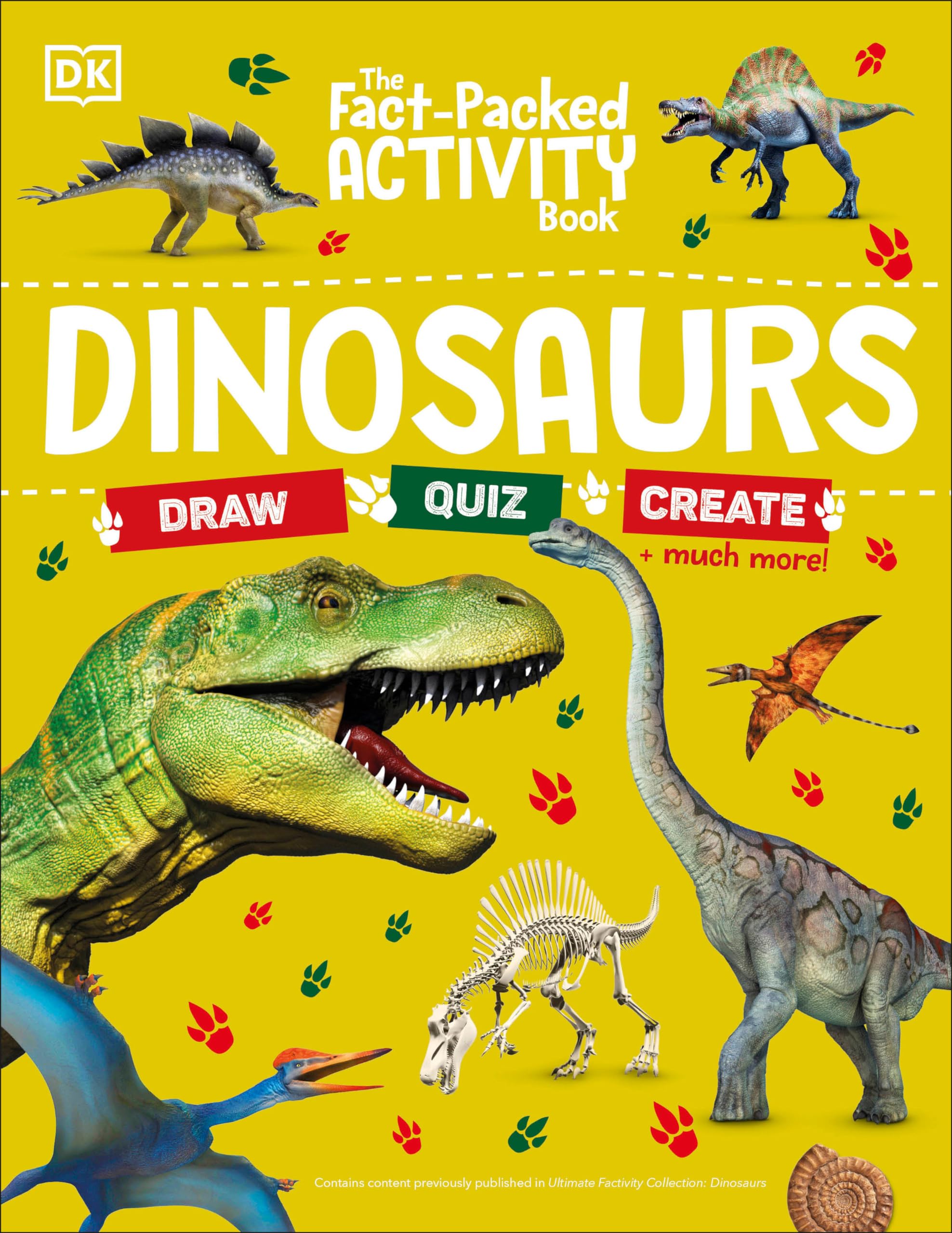 The Factpacked Activity Book: Dinosaurs,Used