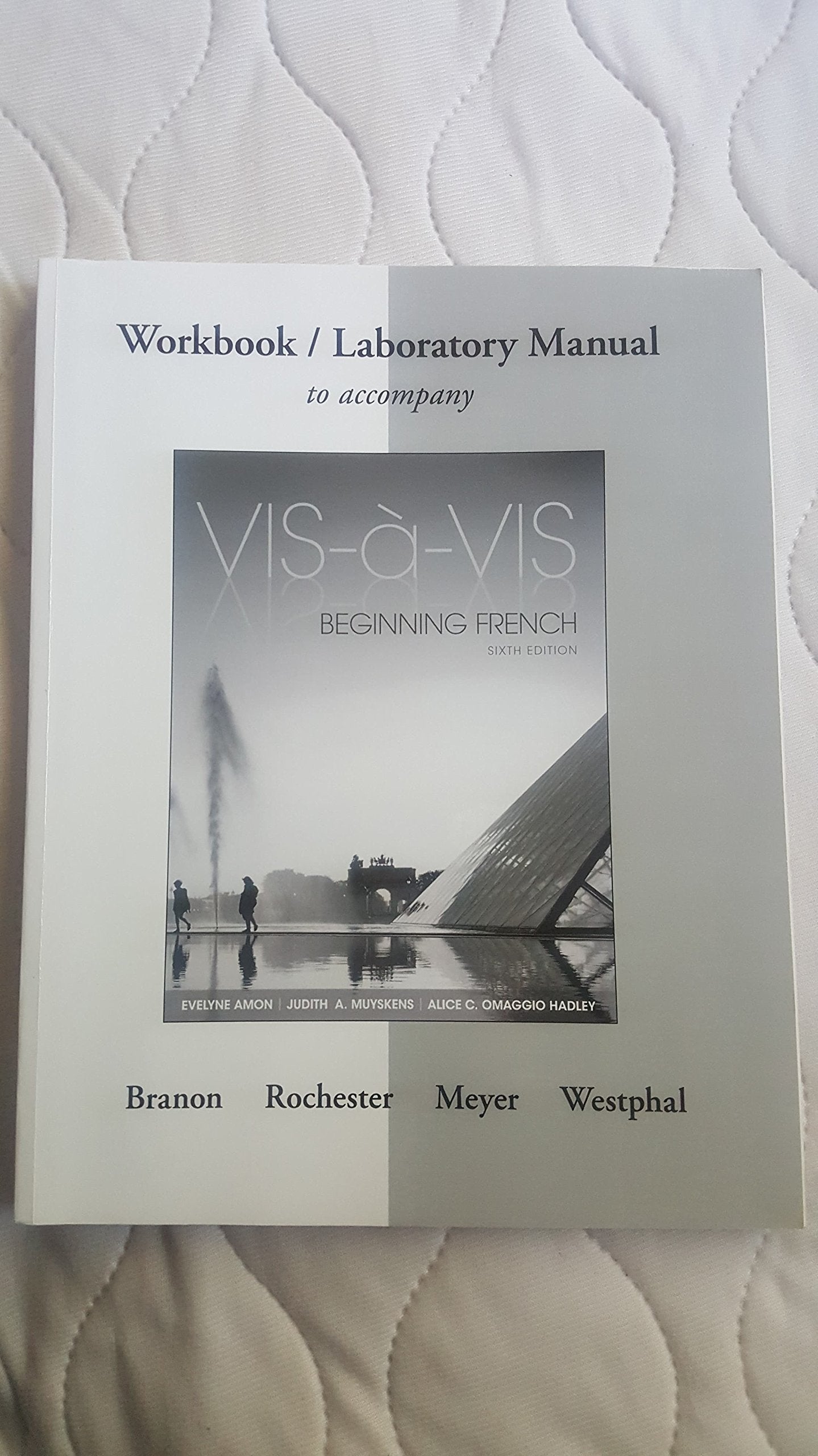 Workbook/Laboratory Manual to accompany Visvis,Used