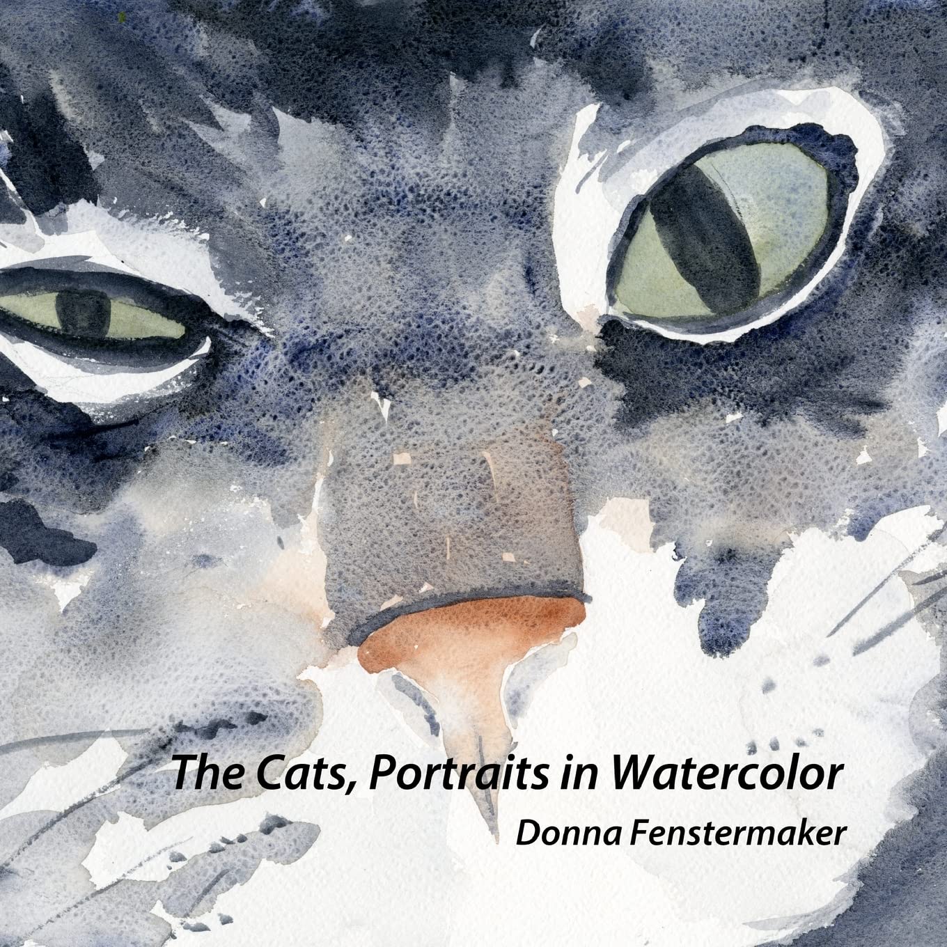 Cats, Portraits in Watercolor,Used