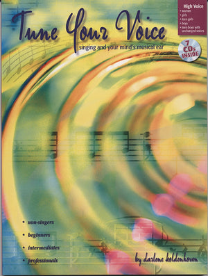 Tune Your Voice: High Voice, Book & 7 CDs,New