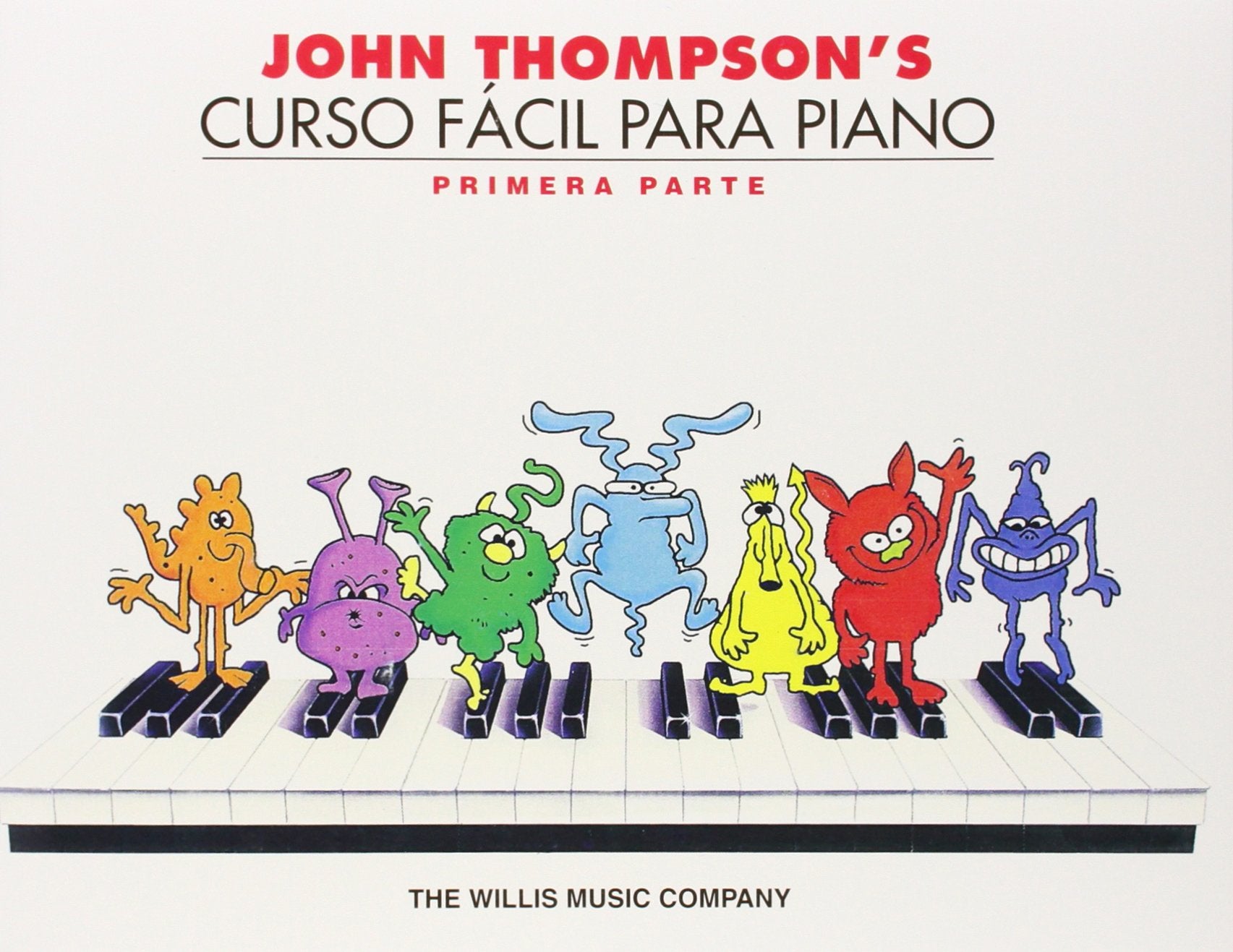 John Thompson's Curso Facil Para Piano: John Thompson's Easiest Piano Course in Spanish, Part 1  Book Only,Used