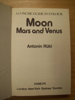 Moon, Mars and Venus: A Concise Guide in Colour (English and Czech Edition),Used