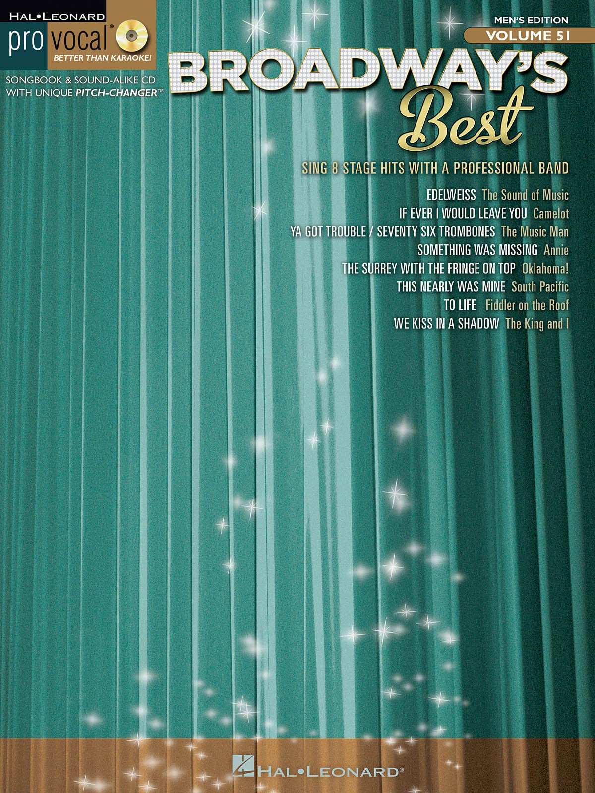 Broadway's Best: Pro Vocal Men's Edition Volume 51,Used