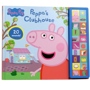 Peppa Pig  Peppa s Clubhouse 20Button Sound Book  PI Kids