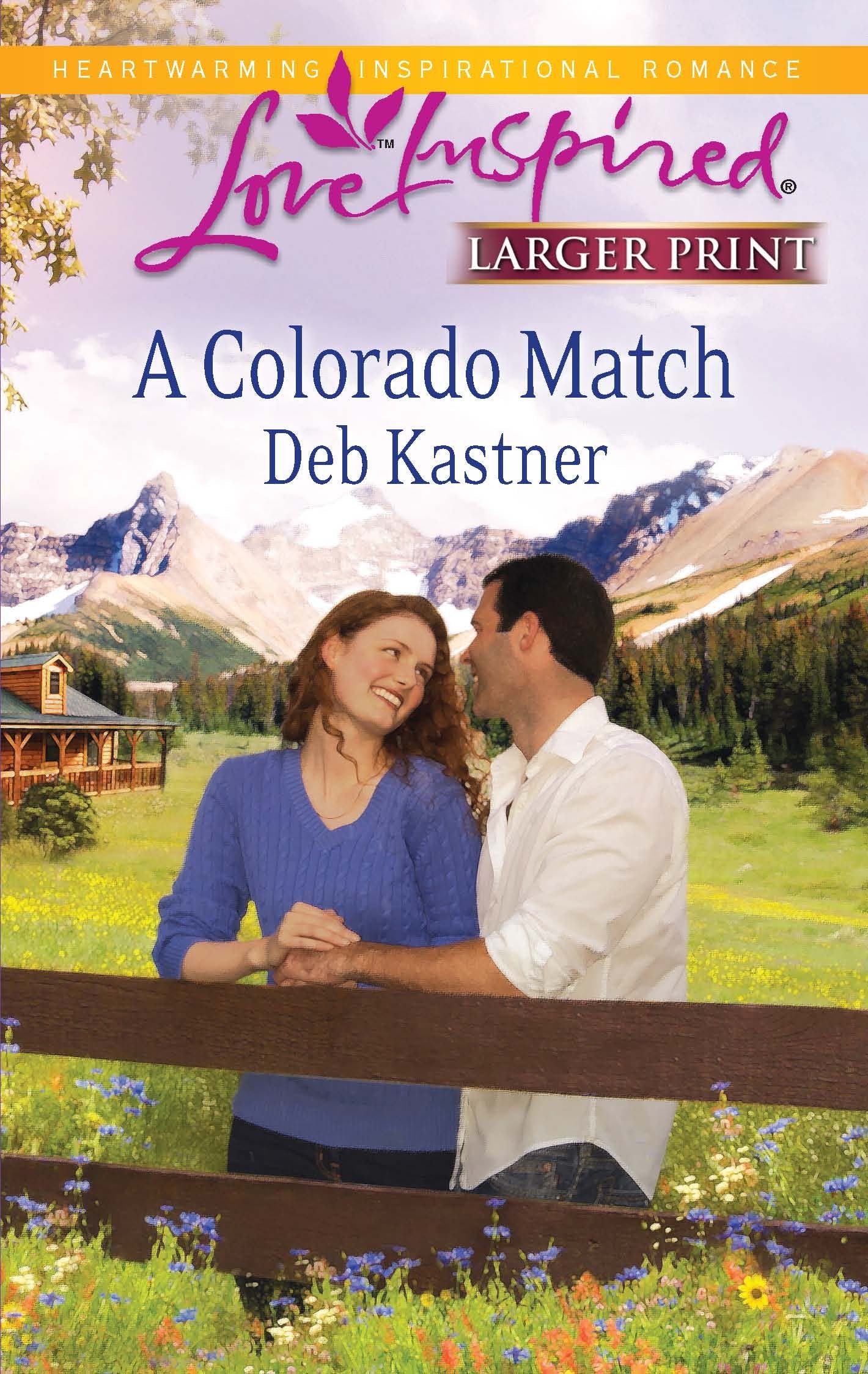 A Colorado Match (Larger Print Steeple Hill Love Inspired),Used
