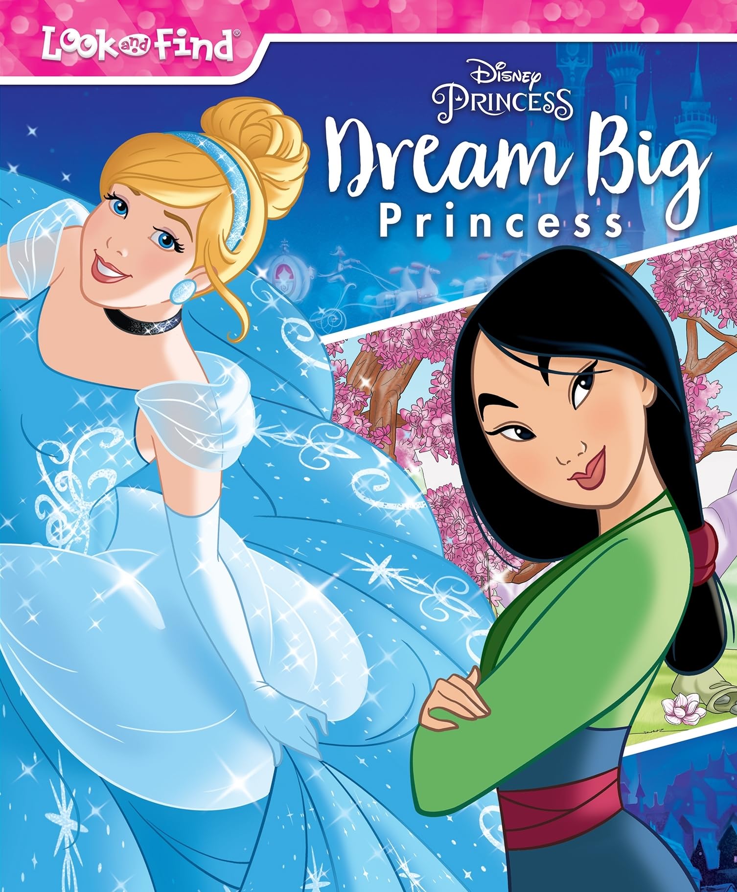 Disney Princess  Look and Find: Dream Big Princess  PI Kids,Used