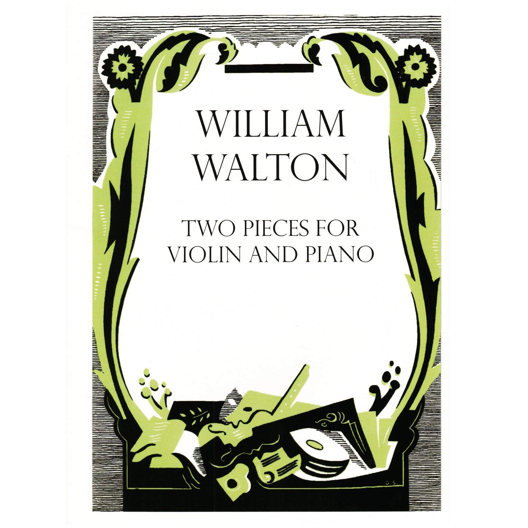 Two Pieces for Violin and Piano (William Walton Edition),Used