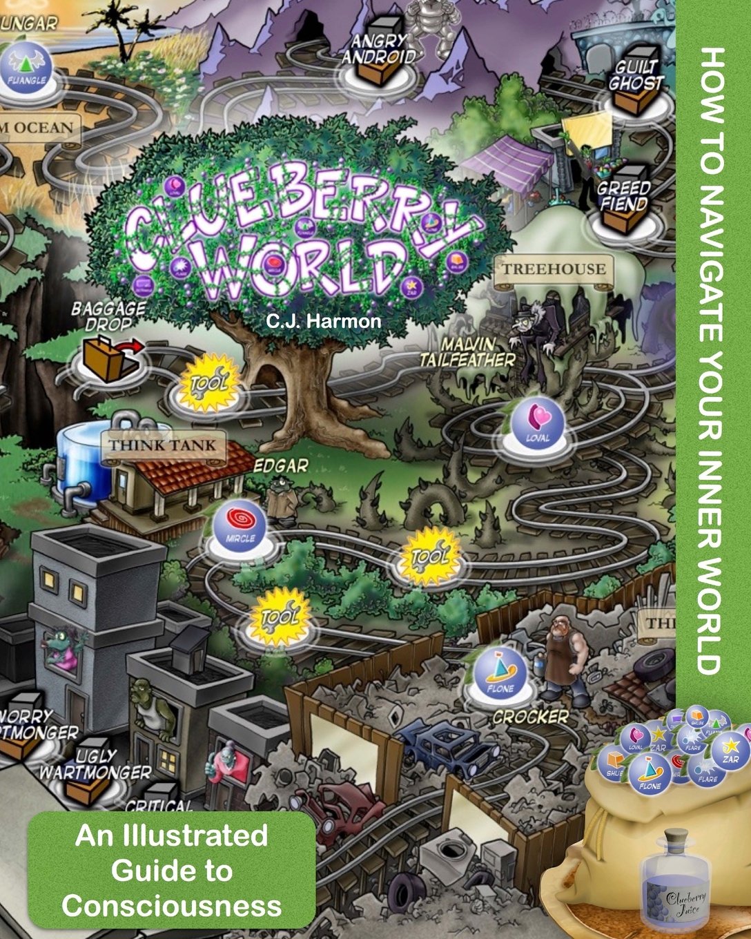 Clueberry World: A World of Wisdom for Kids in 27 Life Lessons,Used