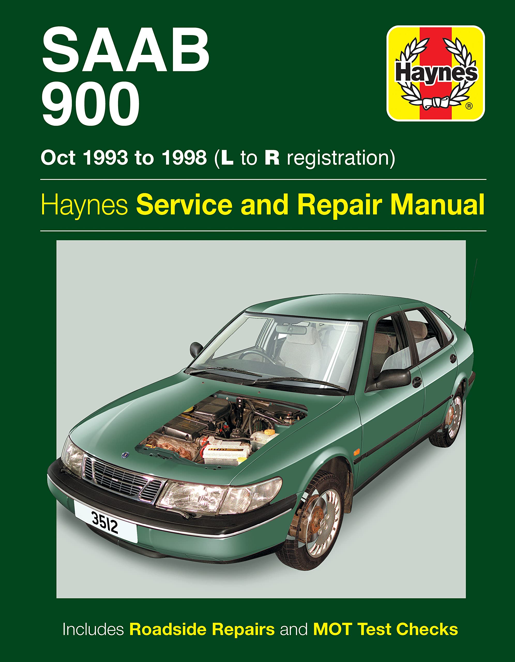 Saab 900 (Oct 93  98) Haynes Repair Manual (Paperback),Used