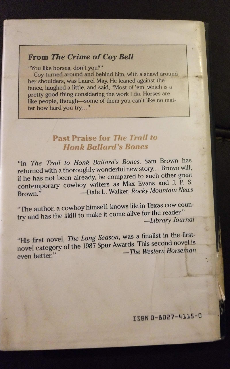 The Crime of Coy Bell,Used