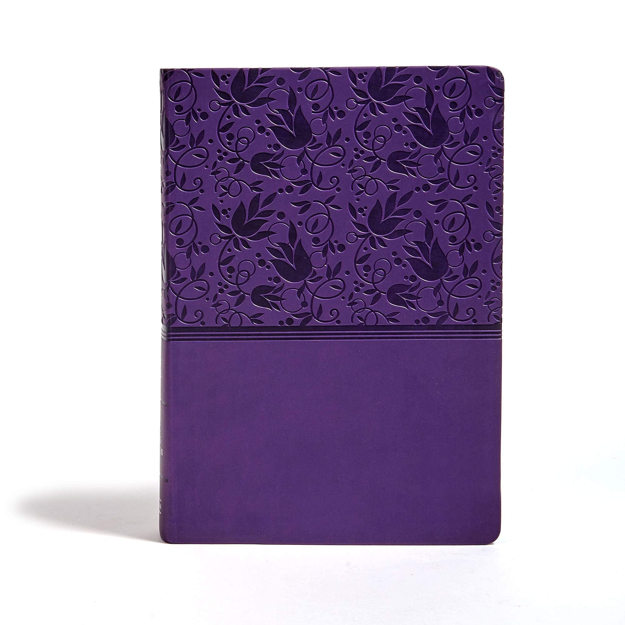 KJV Super Giant Print Reference Bible, Purple LeatherTouch, Red Letter, Pure Cambridge Text, Presentation Page, CrossReferences,New