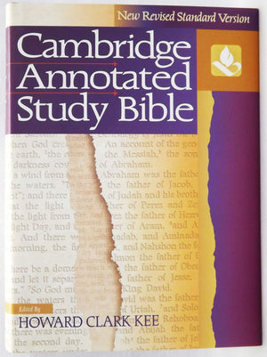 Cambridge Annotated Study Bible (New Revised Standard Version),Used
