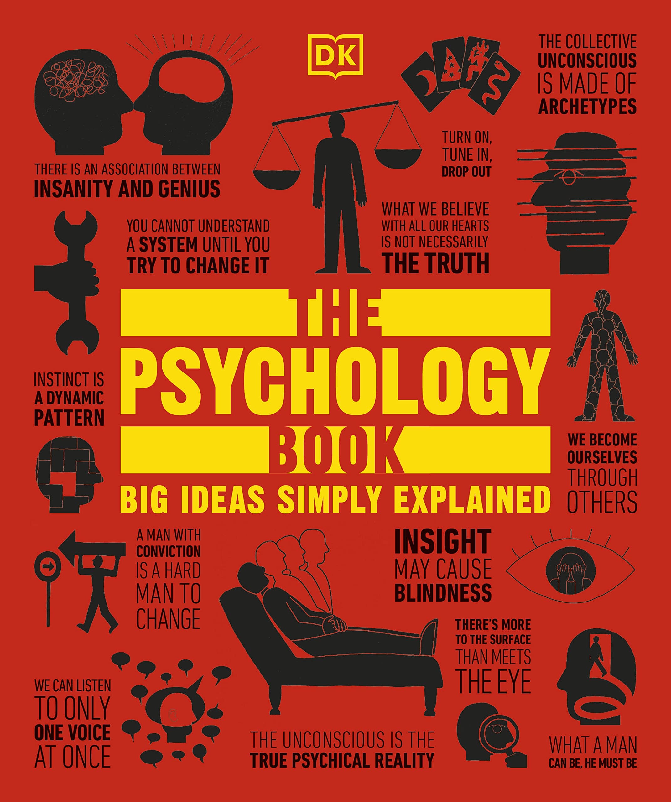 The Psychology Book: Big Ideas Simply Explained (DK Big Ideas),Used