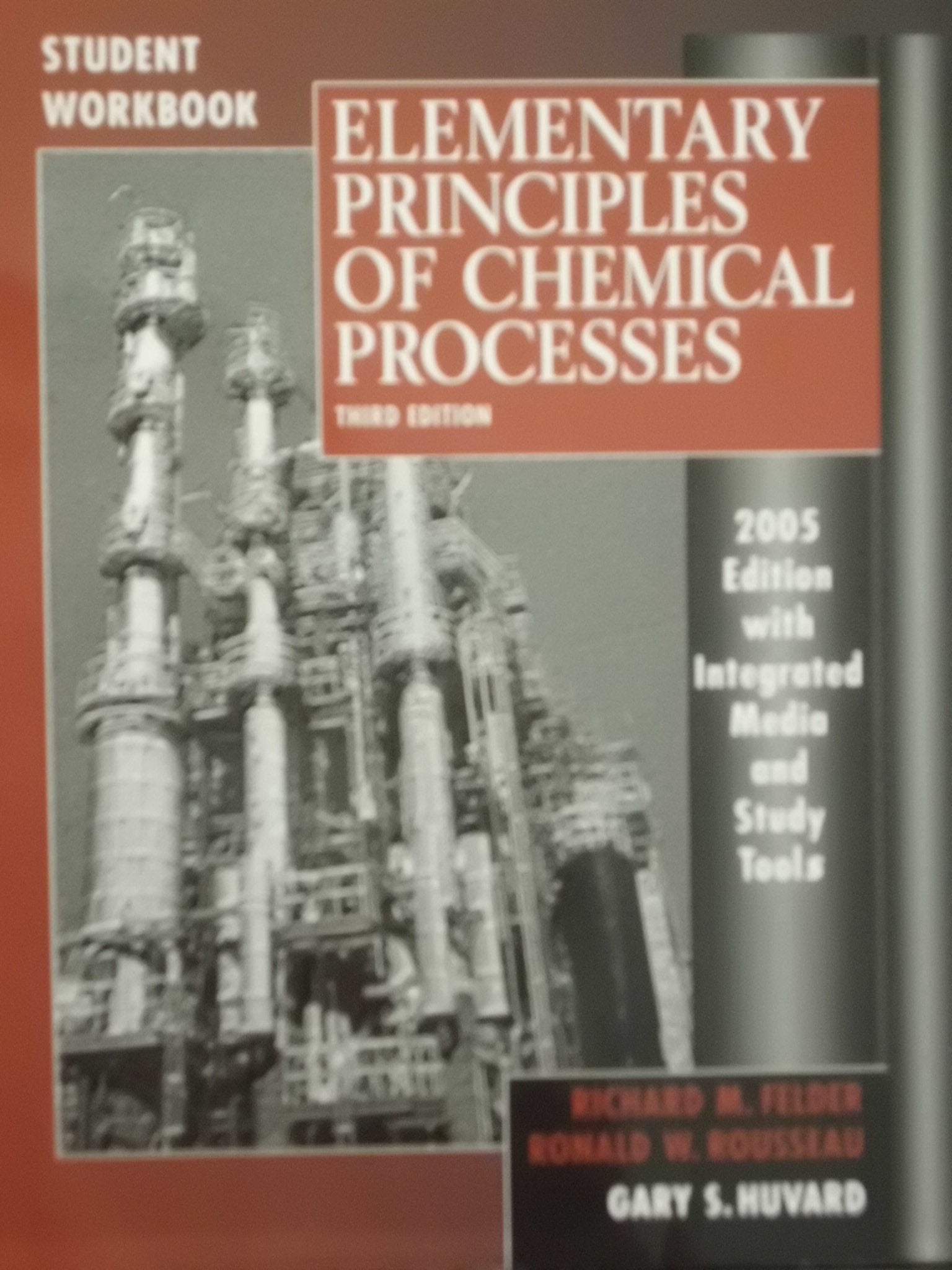 Elementary Principles Of Chemical Processes,Used