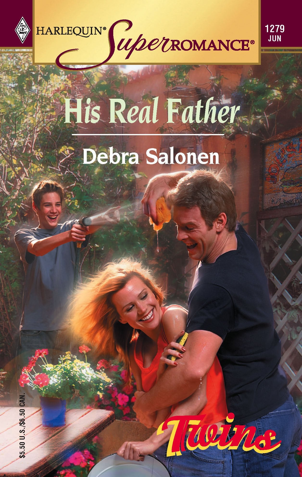 His Real Father: Twins (Harlequin Superromance No. 1279),Used