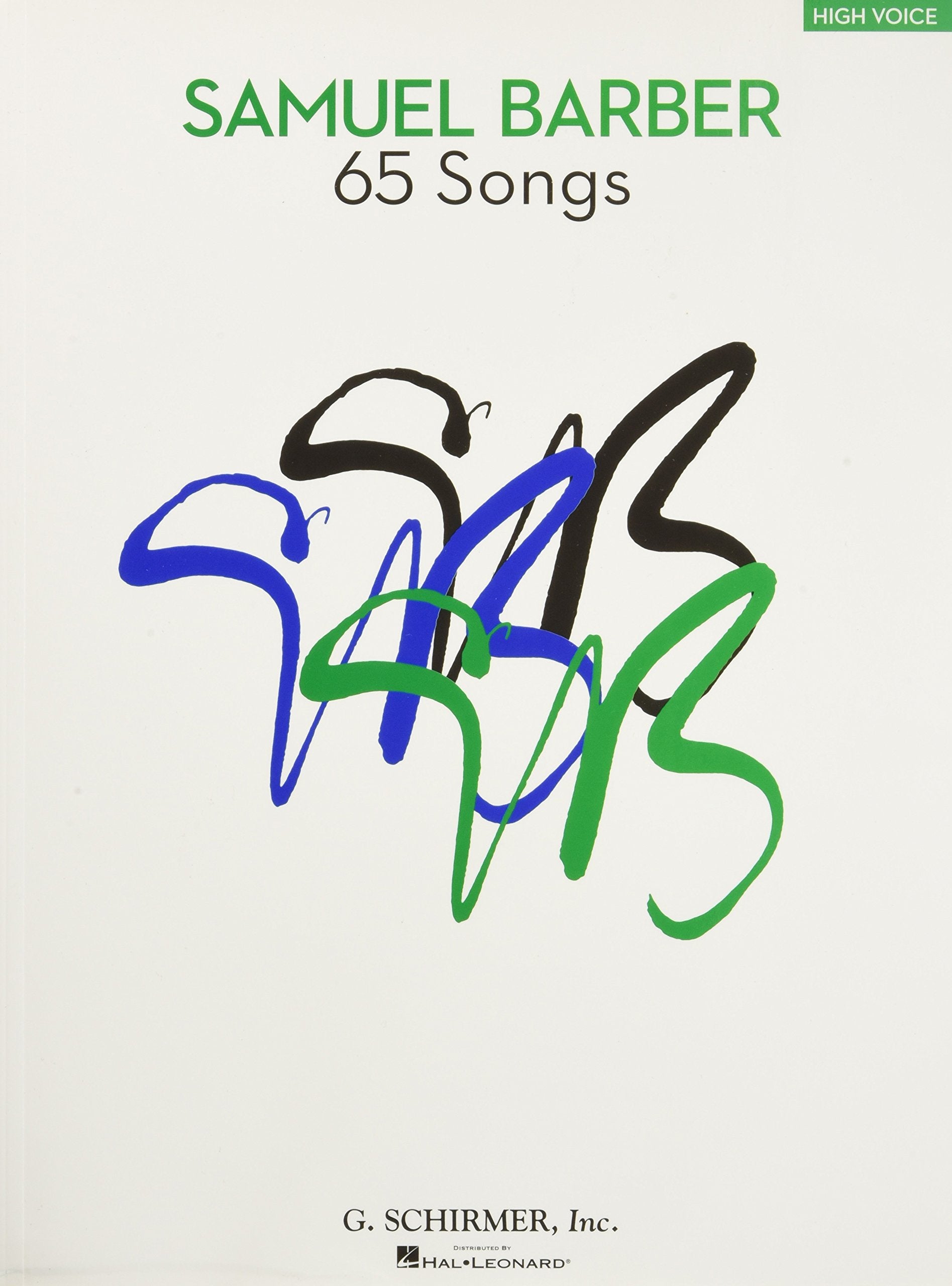 65 Songs: High Voice Edition,New