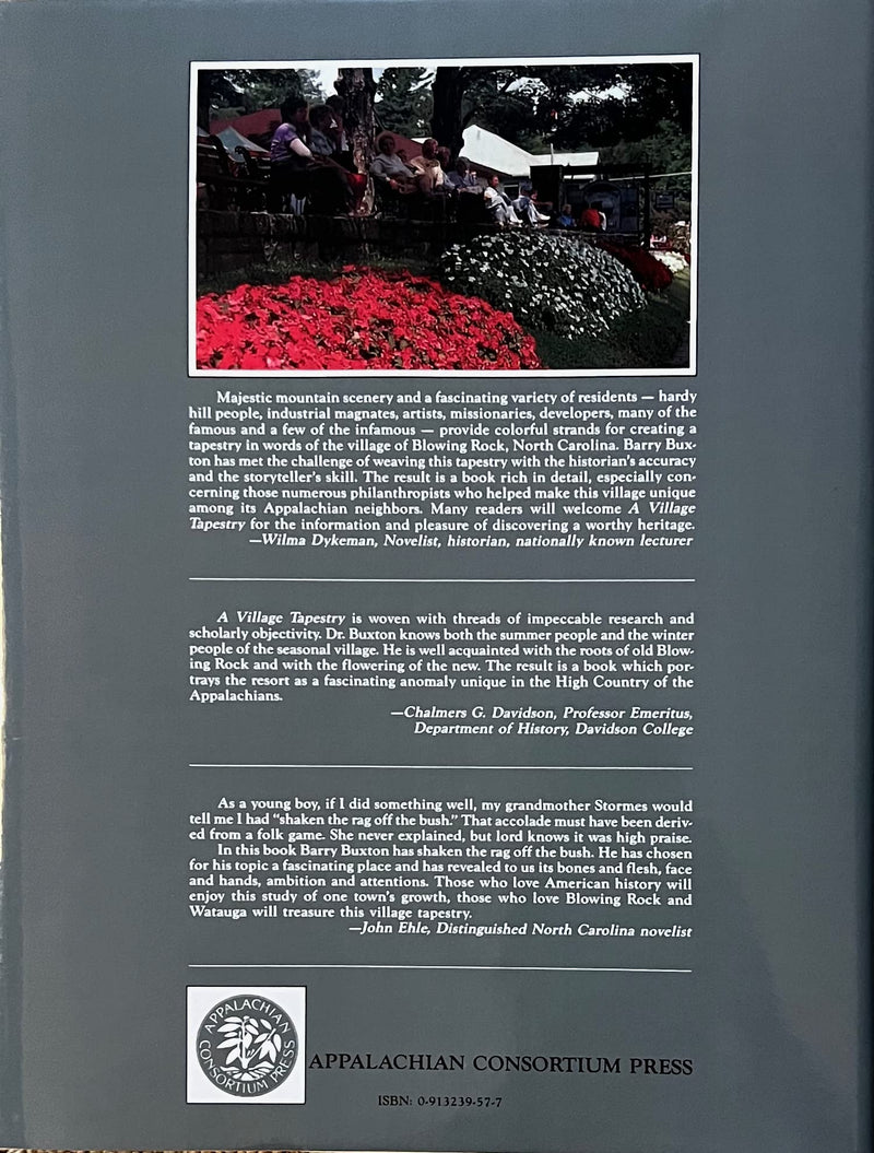 A Village Tapestry: The History of Blowing Rock,Used