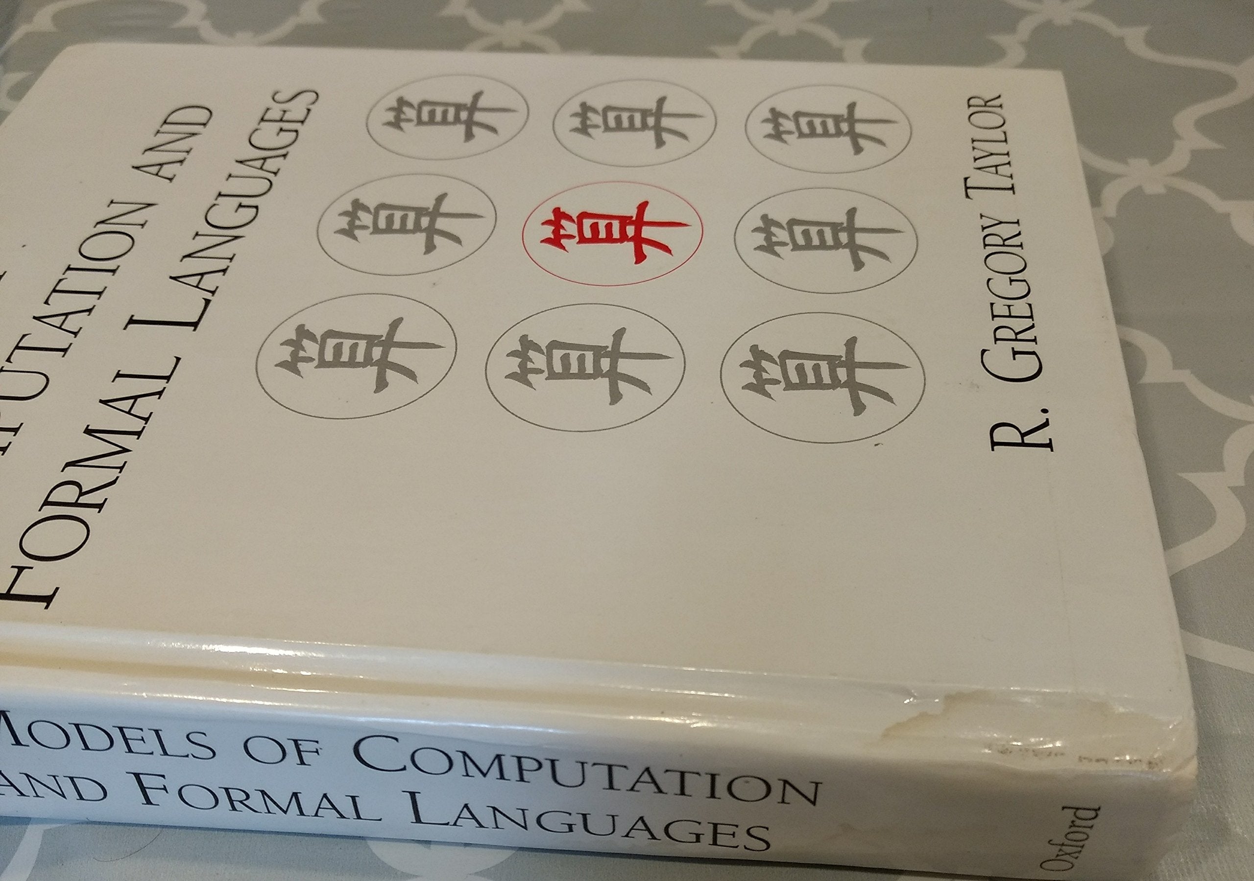 Models of Computation and Formal Languages,Used