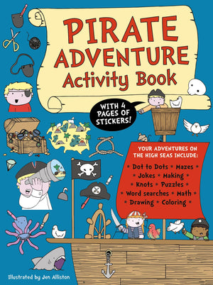 Pirate Adventure Activity Book,Used