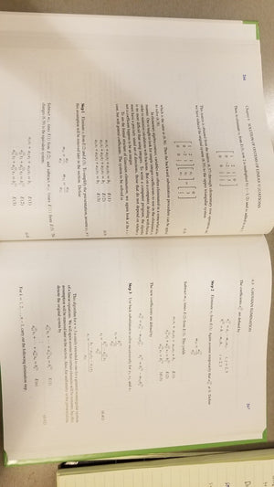 Elementary Numerical Analysis,Used