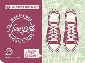 Halffull Adventure Map: New York (Halffull Adventure Maps)