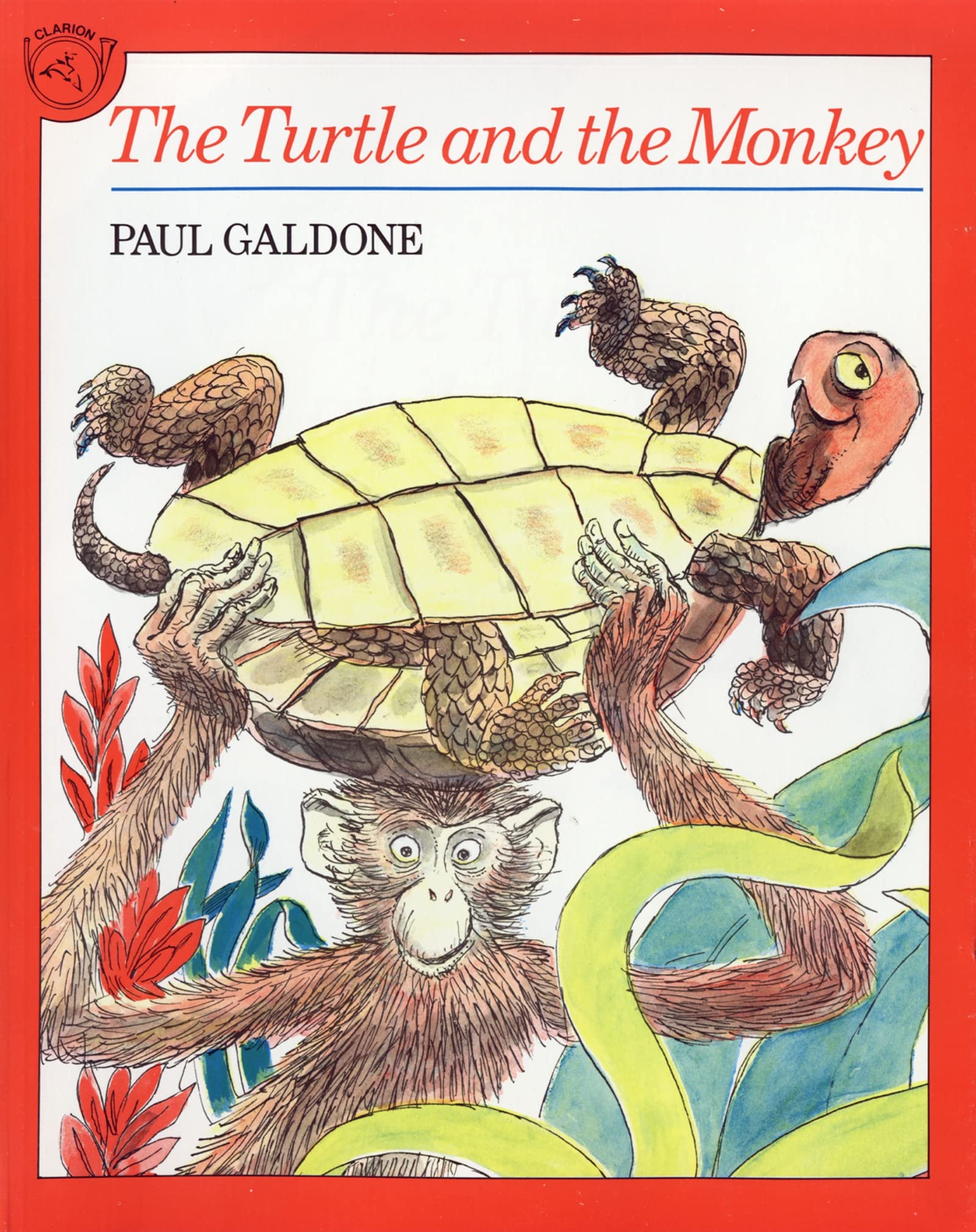 The Turtle and the Monkey (Paul Galdone Nursery Classic),Used