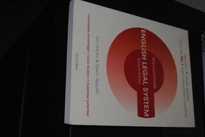 English Legal System Concentrate,Used