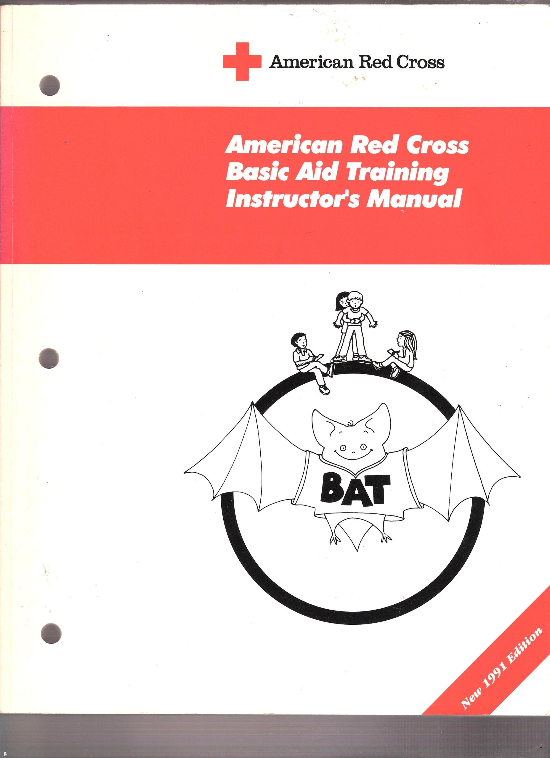 American Red Cross basic aid training instructor's manual,Used