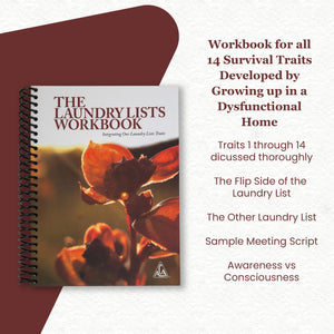 The Laundry Lists Workbook Integrating Our Laundry List Traits For Adult Children Of Alcoholics / Dysfunctional Families By Adul,New