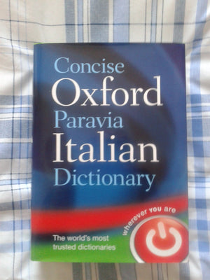 Concise OxfordParavia Italian Dictionary,Used
