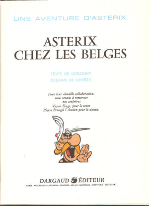 Asterix chez les Belges (Une aventure d'Asterix) (French Edition),Used