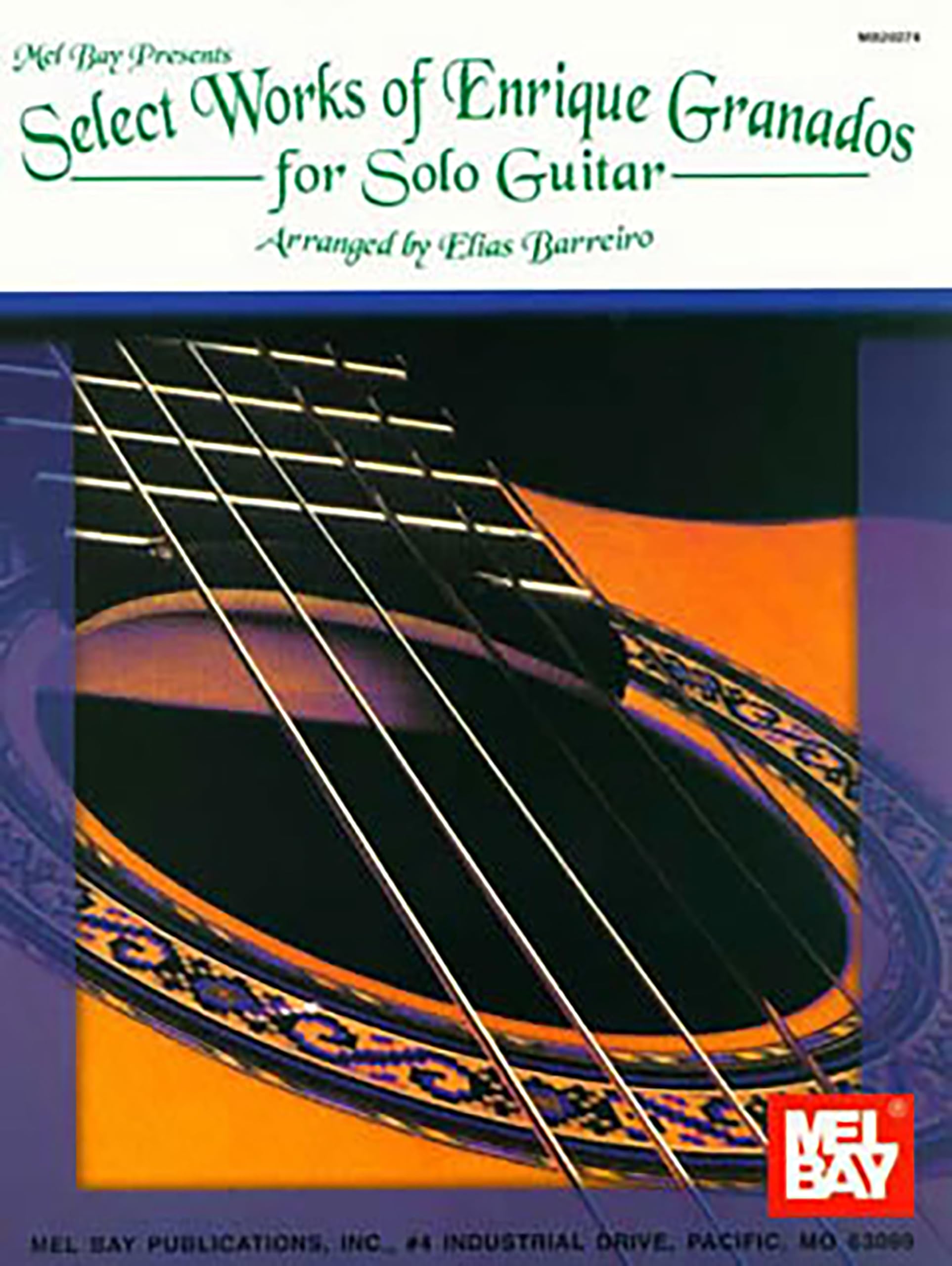 Select Works of Enrique Granados for Solo Guitar,Used