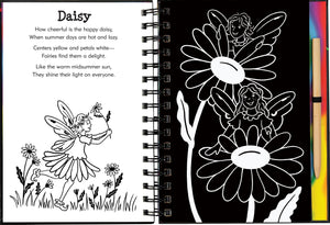 Scratch & Sketch Garden Fairies (Trace Along),Used
