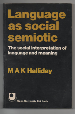 Language As Social Semiotic,Used