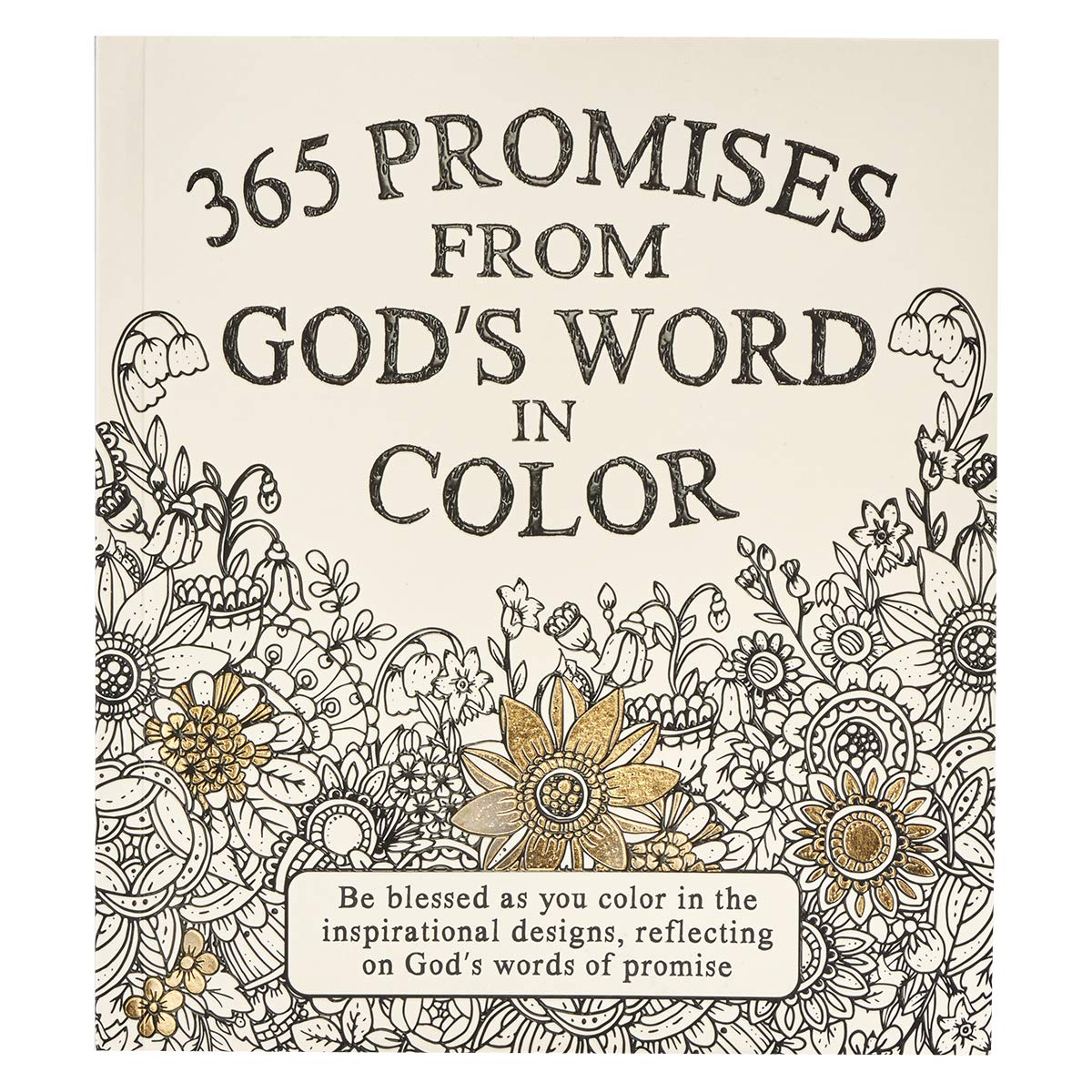 365 Promises From God's Word In Color: Scripture and Coloring Pages, Compact Purse Size  Be blessed as You Color in the Inspira,Used