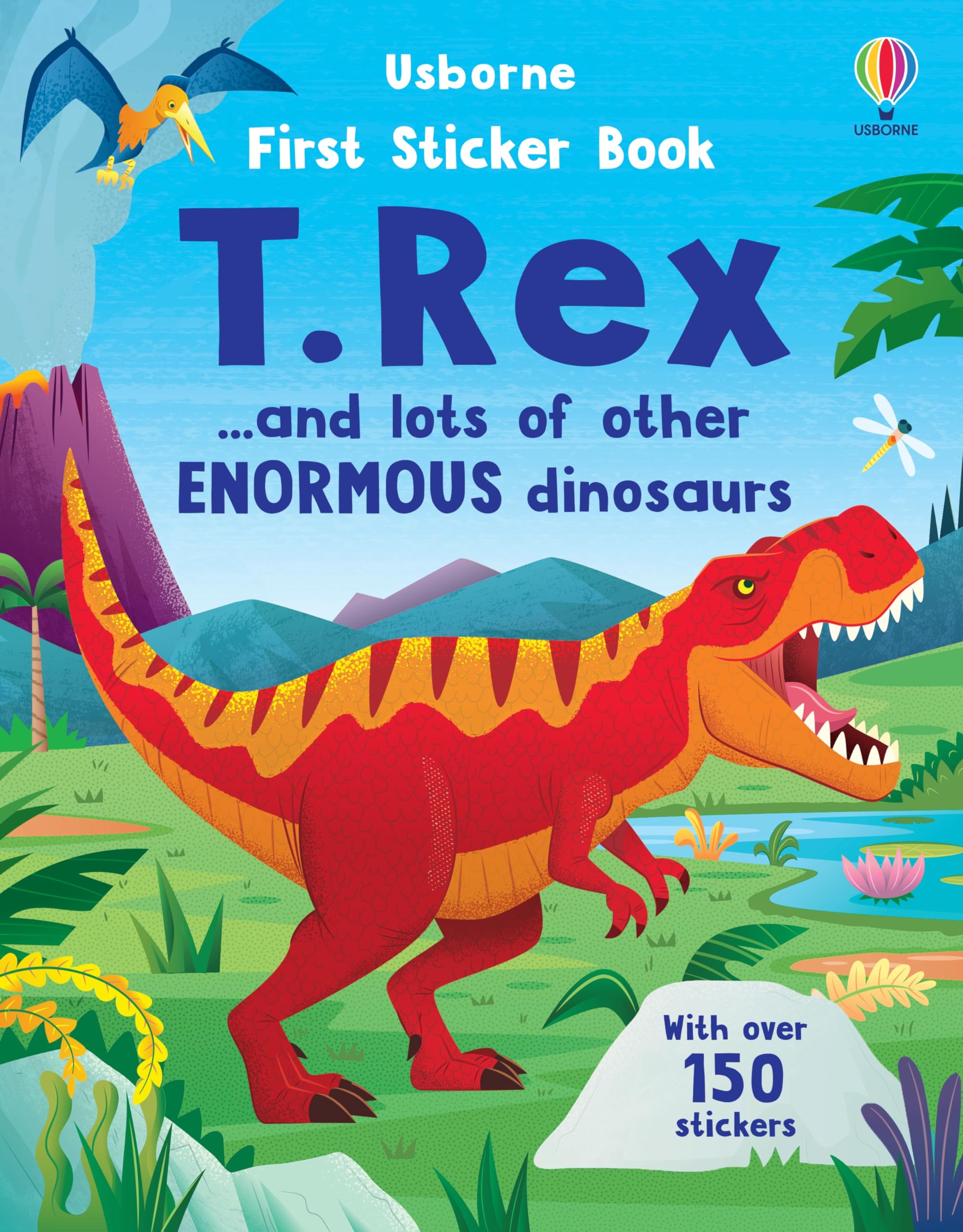 First Sticker Book T. Rex: And Lots Of Other Enormous Dinosaurs (First Sticker Books),New