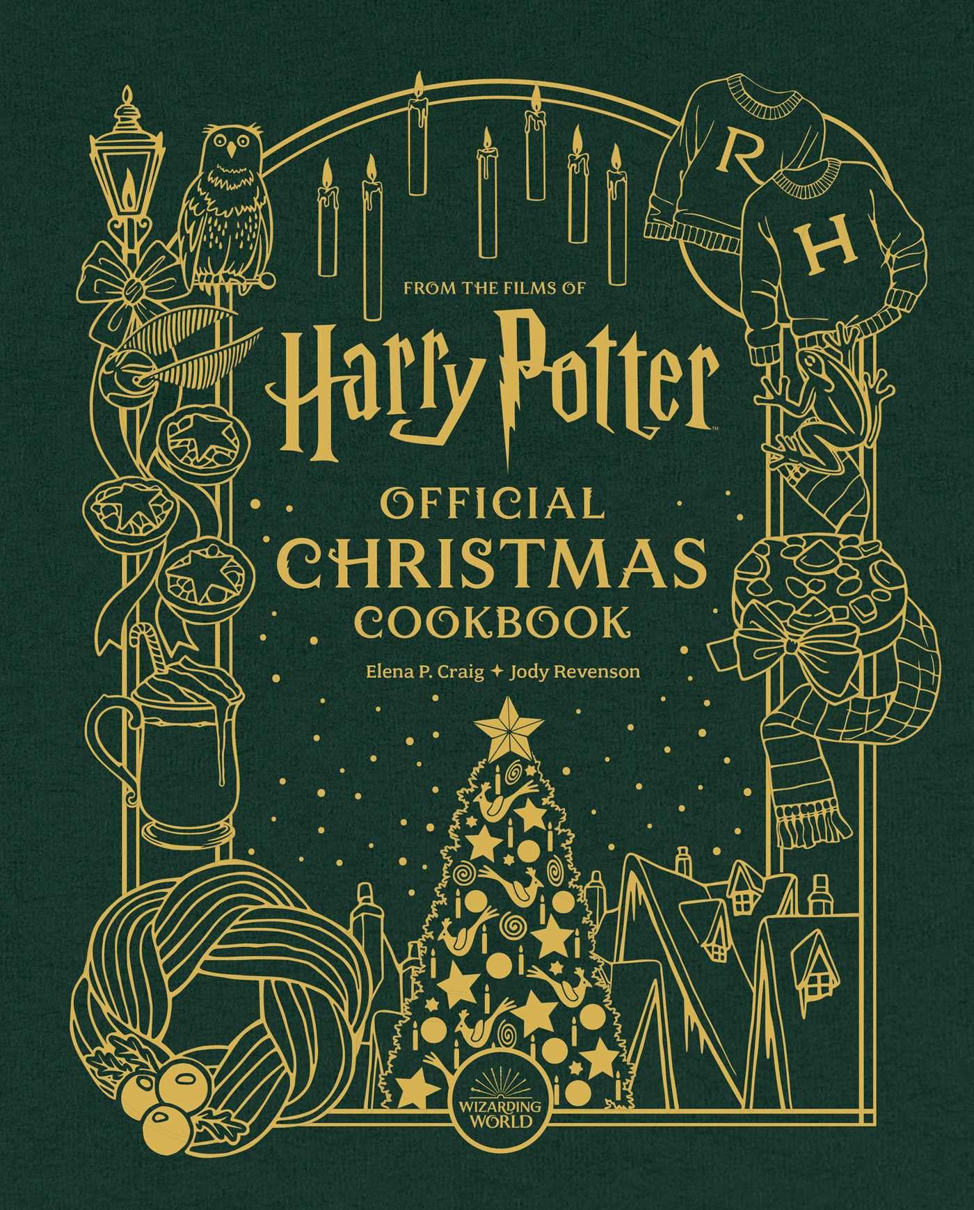 Harry Potter: Official Christmas Cookbook,New