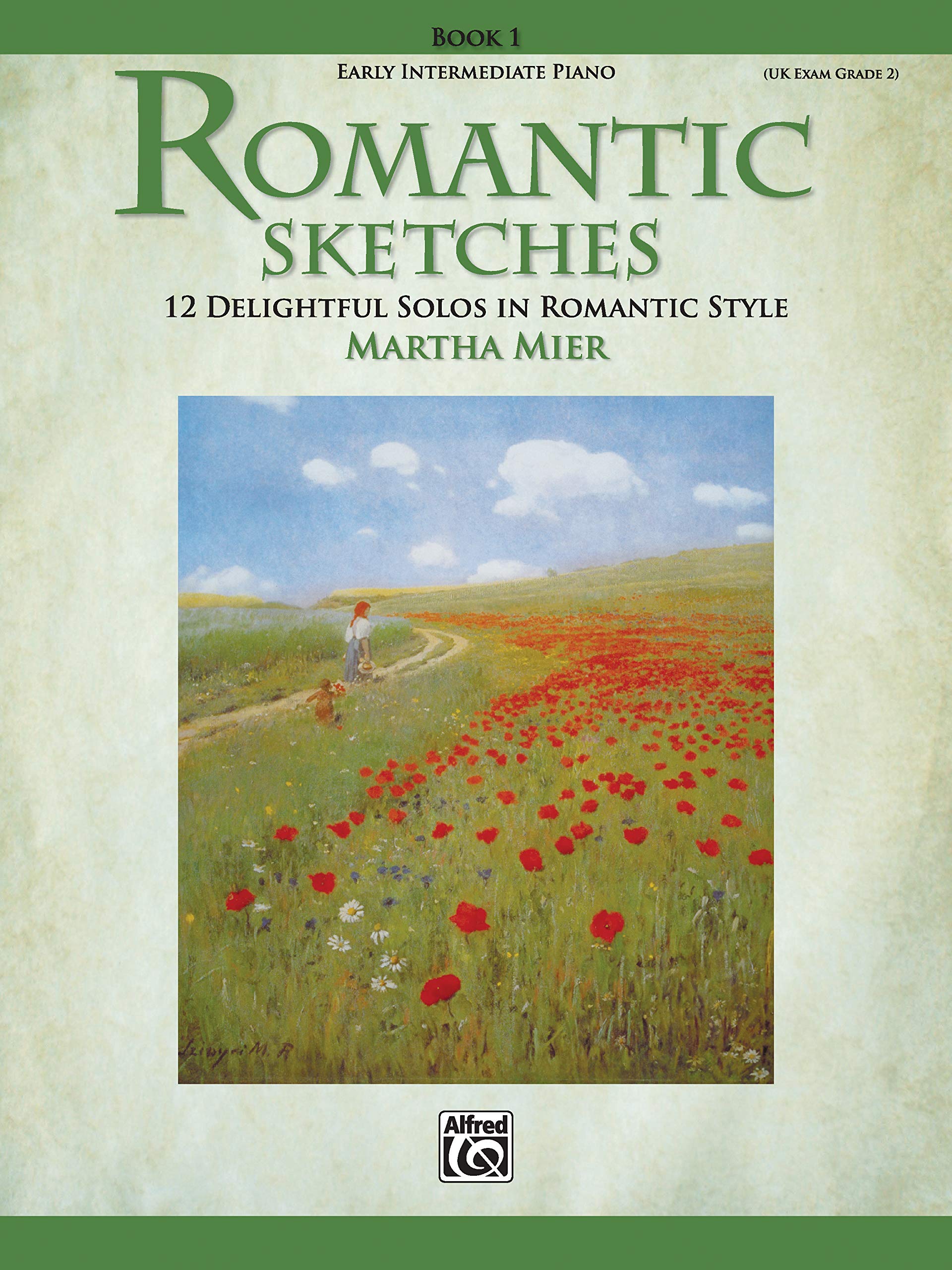 Romantic Sketches, Bk 1: 12 Delightful Solos In Romantic Style For The Early Intermediate Pianist,Used