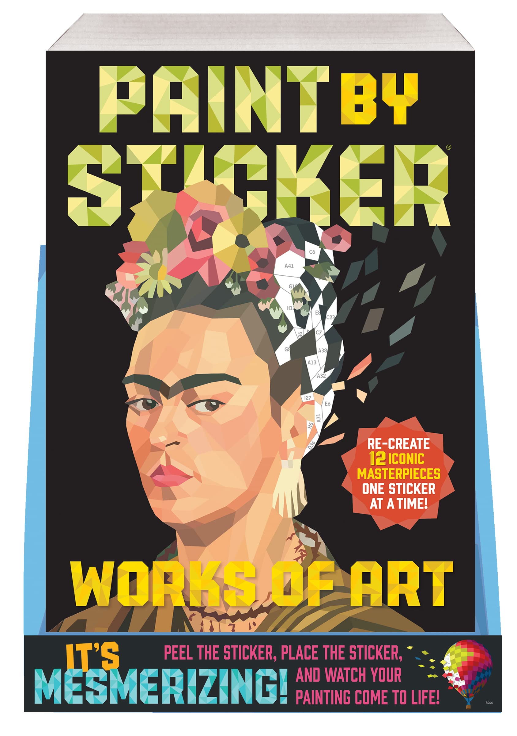 Paint By Sticker: Works Of Art 6Cc Display