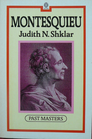 Montesquieu (Past Masters),Used